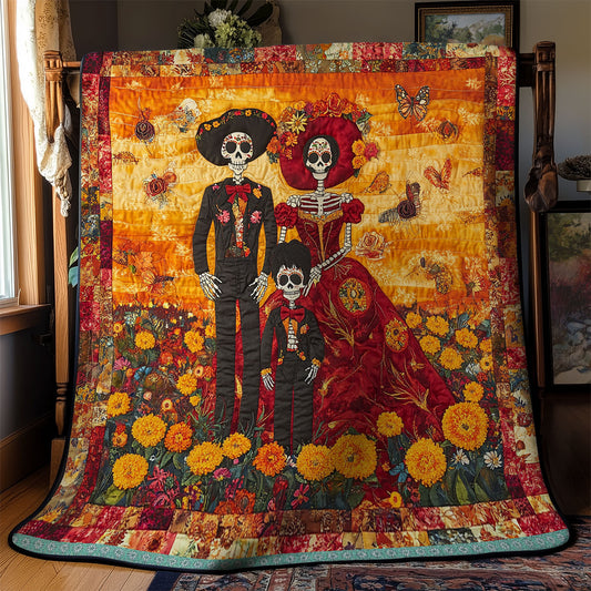 Day Of The Dead WX1312013CL Quilt