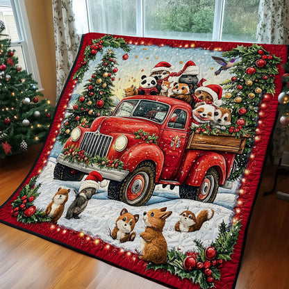 Christmas In The Farm WY1311018CL Quilt