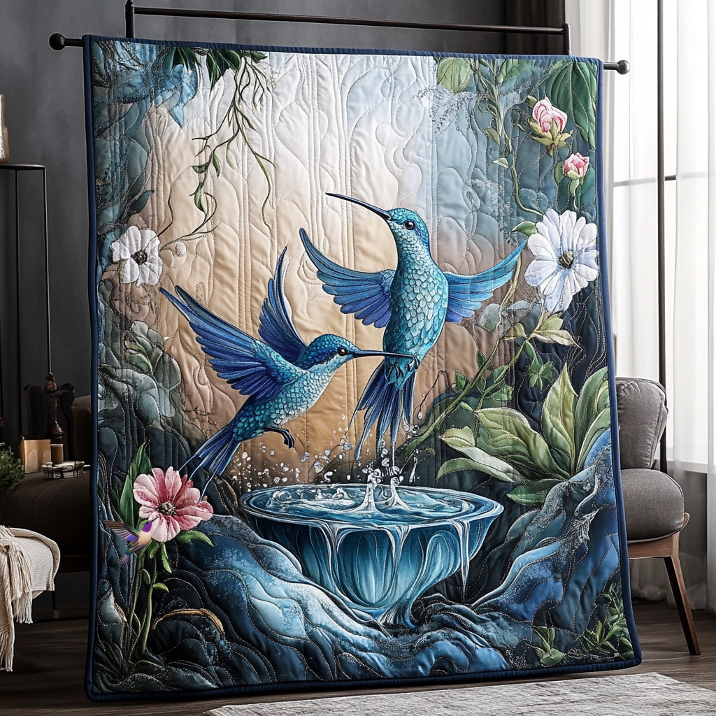 Hummingbird Dreamy Feel WU1211014CL Quilt