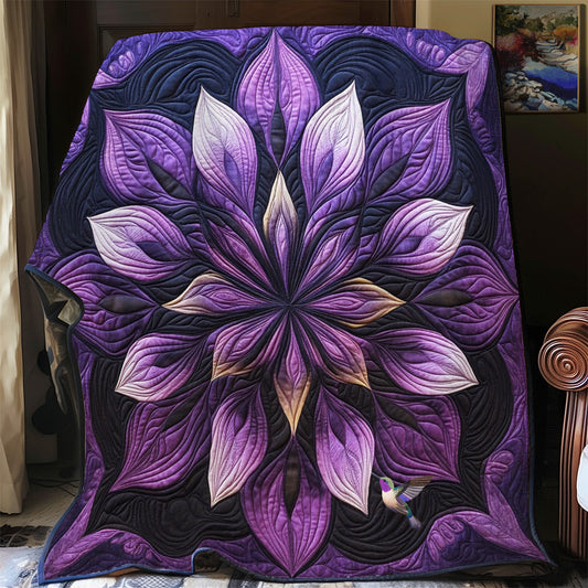 Radiant Purple Bloom YR3012001CL Quilt