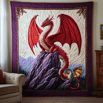 Regal Red Dragon WG1712026CL Quilt