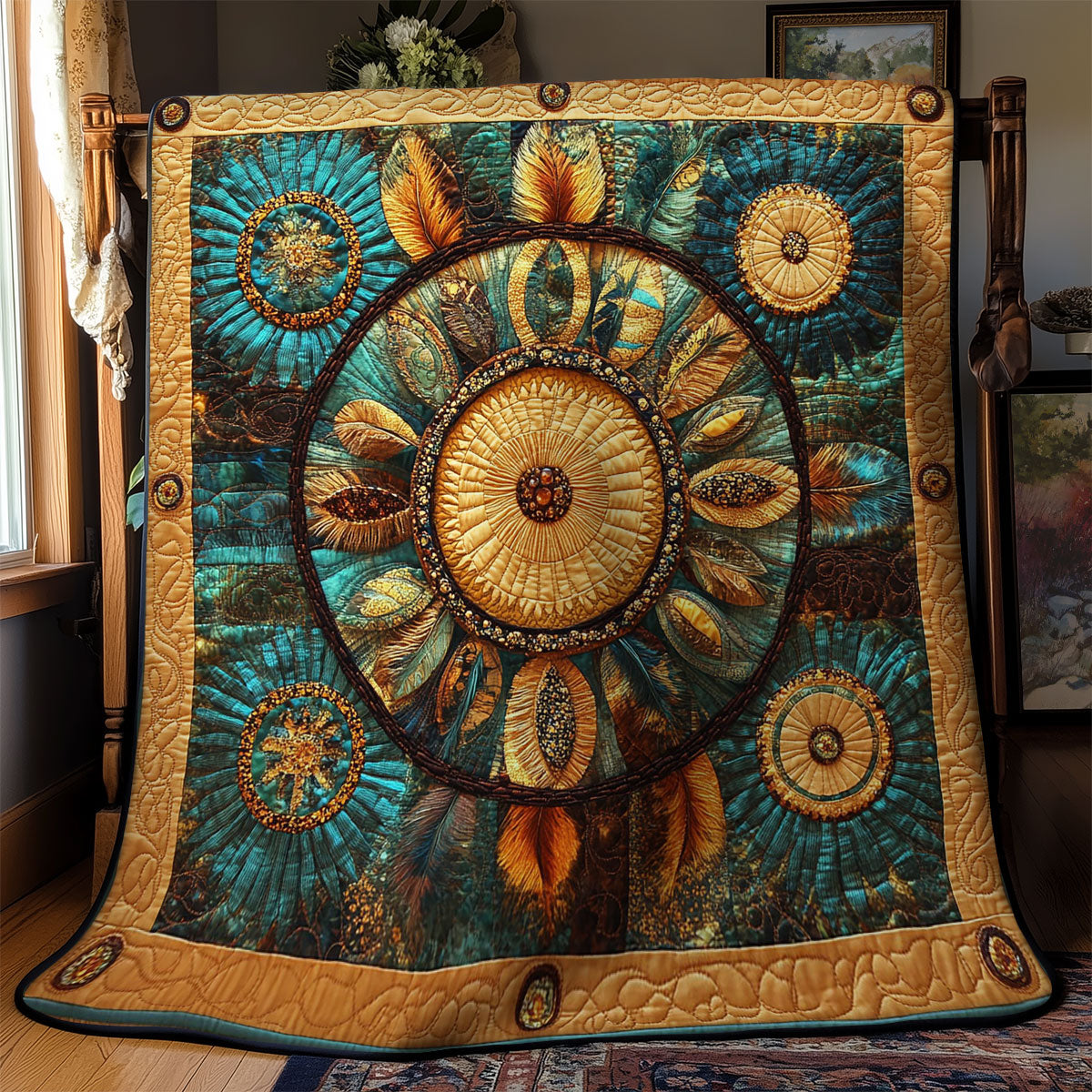 Mystic Circle WY1002109CL Quilt