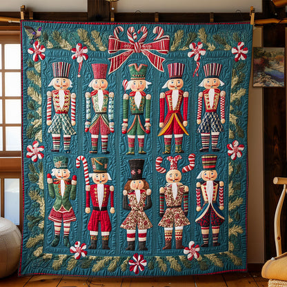 Candy Cane Nutcracker WY0611024CL Quilt