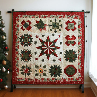 Christmas Star WJ0312018CL Quilt