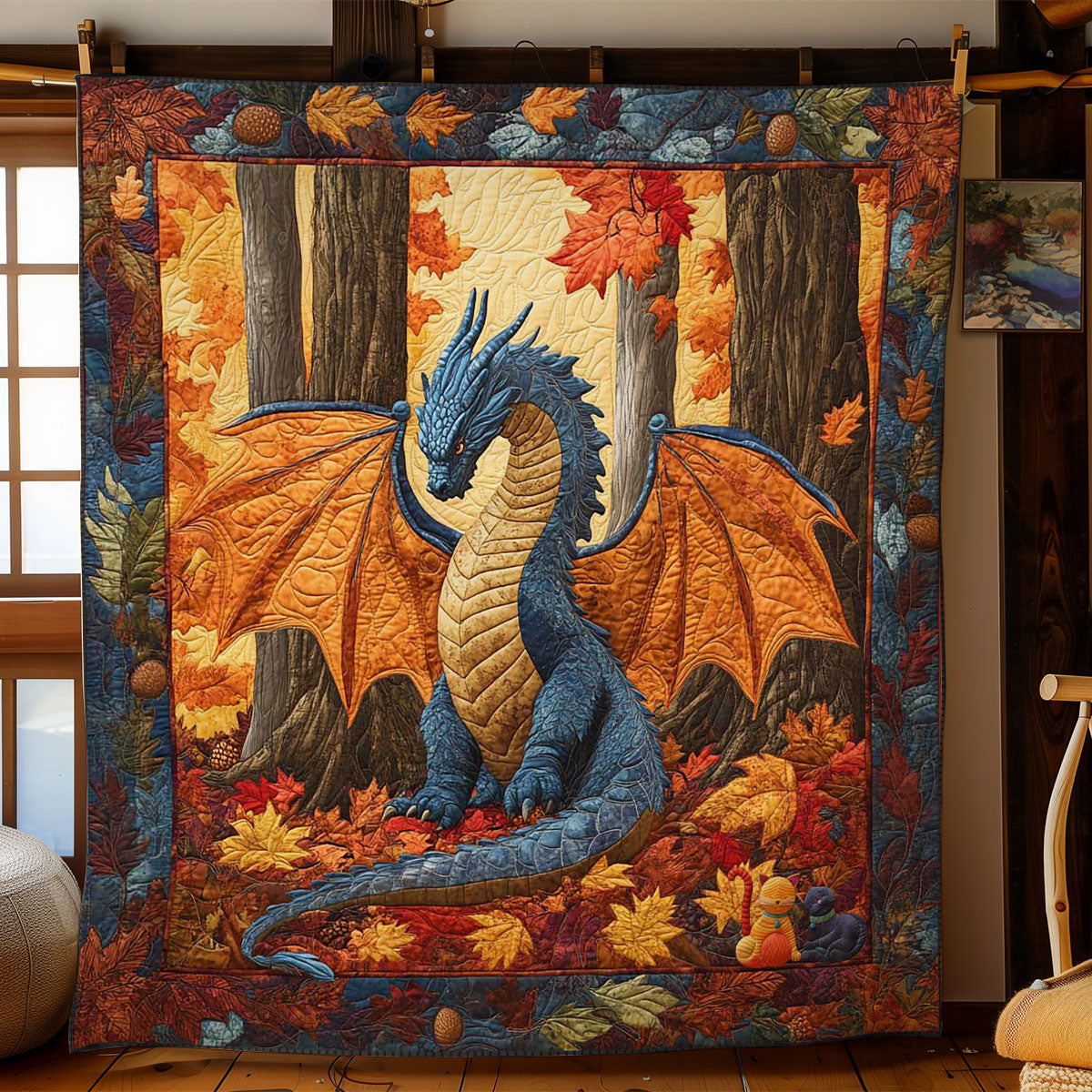 Autumn Dragon WN1912040CL Quilt