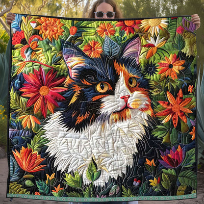 Flower Cat WJ2309009CL Quilt