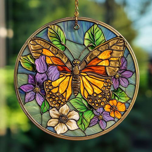 Butterfly WY1401004CL Suncatcher