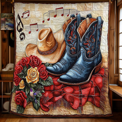 Cowboy Music WY1012030CL Quilt