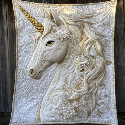 Unicorn White WT1010009CL Quilt