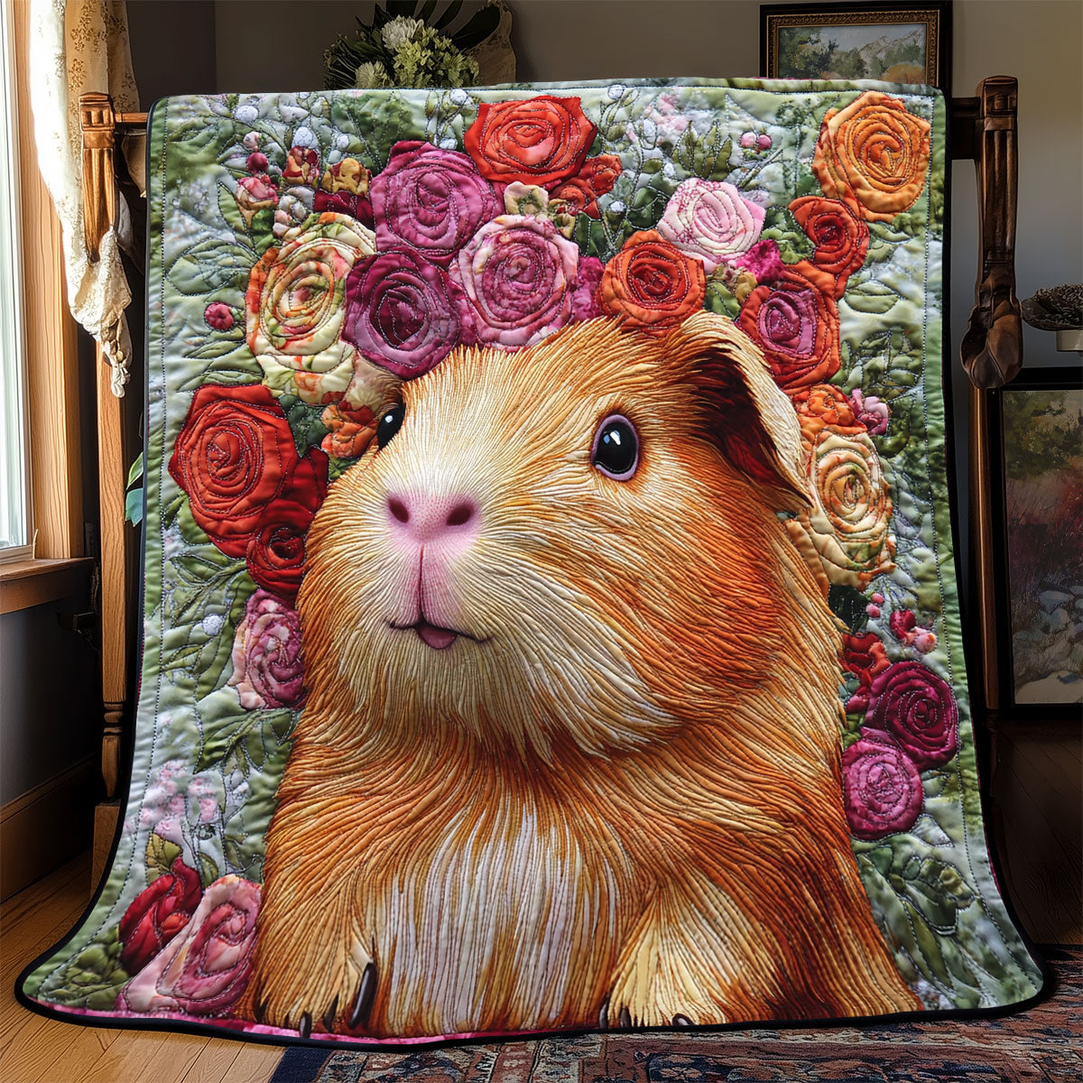 Adorable Hedgehog WX0303056CL Quilt