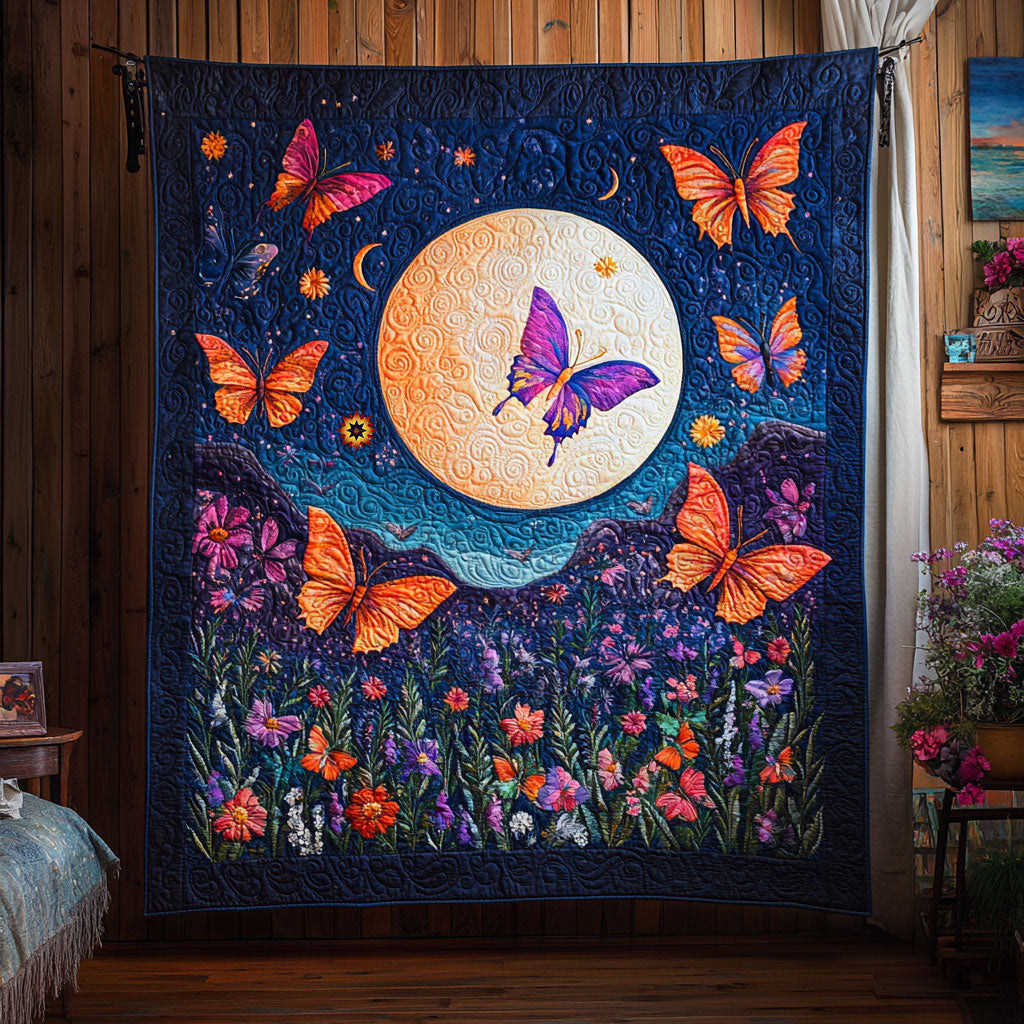 Butterfly Night WJ1911005CL Quilt