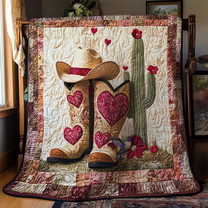 Valentine Cowboy Boots WN0412056CL Quilt