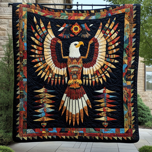 Native American Eagle WU0210007CL Quilt