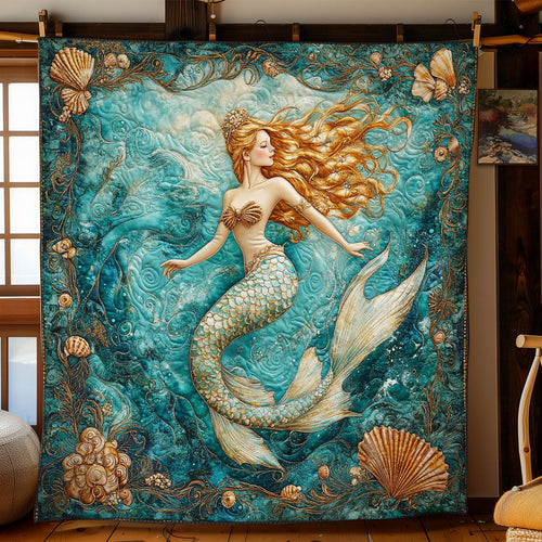 Ocean Mermaid WN0901012CL Quilt