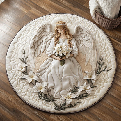 Angel's Serenade CP2904002CL Quilted Round Mat