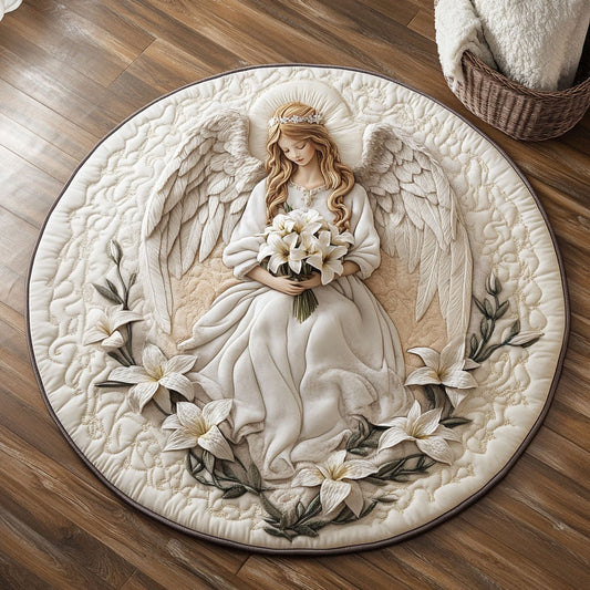 Angel's Serenade CP2904002CL Quilted Round Mat