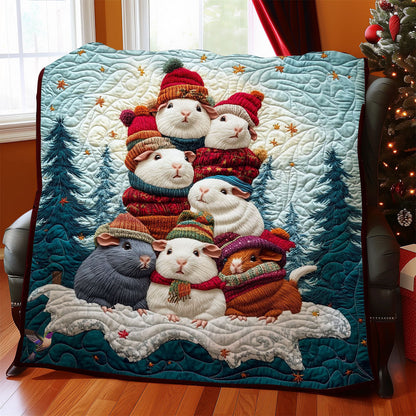 Winter Of Guinea Pig WY1912064CL Quilt