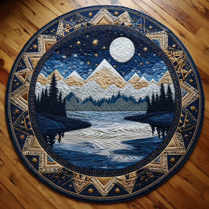 Starry Summit CW1108024CL Quilted Round Mat