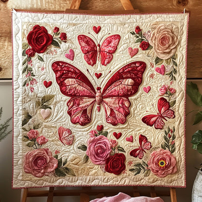 Fluttering Heart WJ1312013CL Quilt