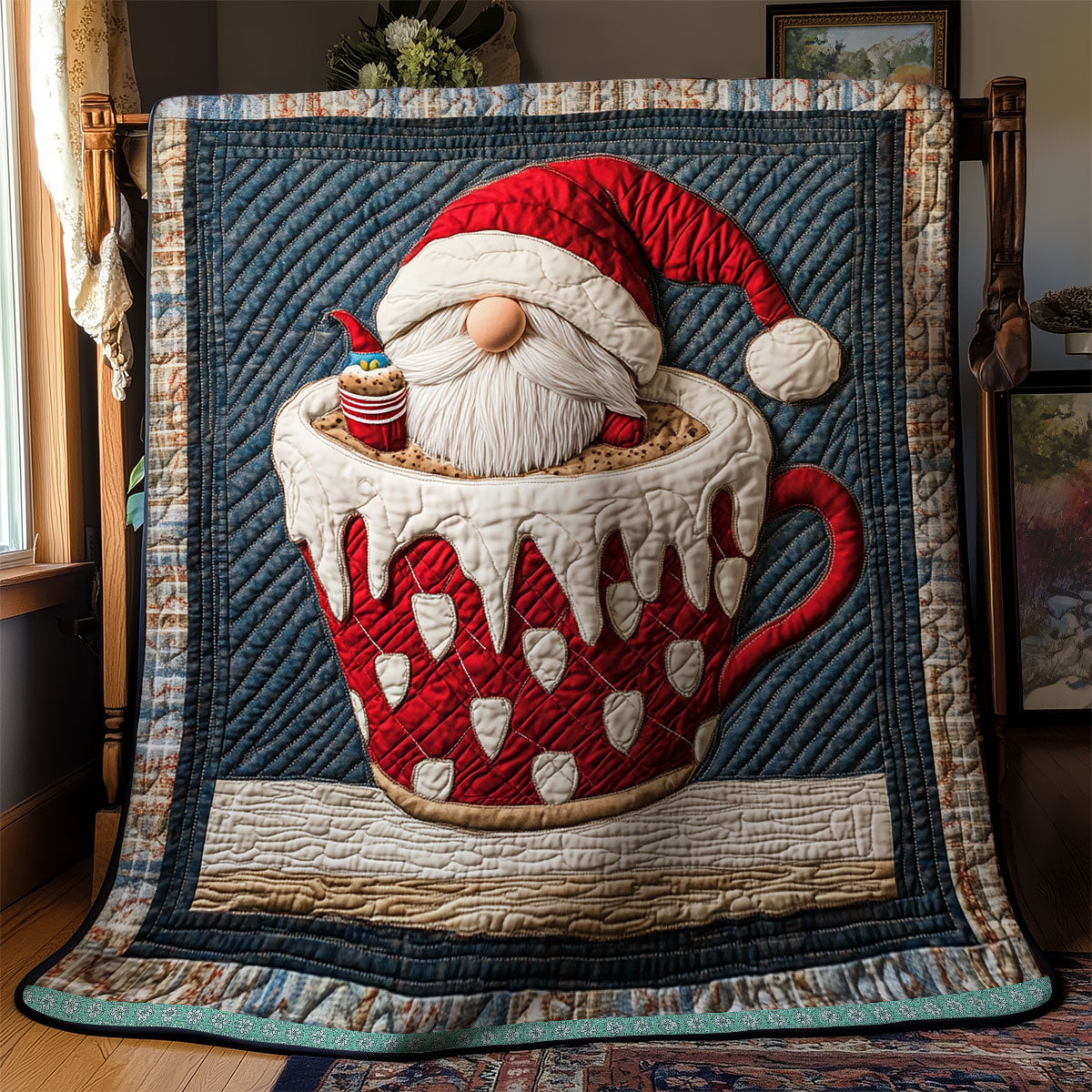 Gnome Chocolate Hot WX2011027CL Quilt