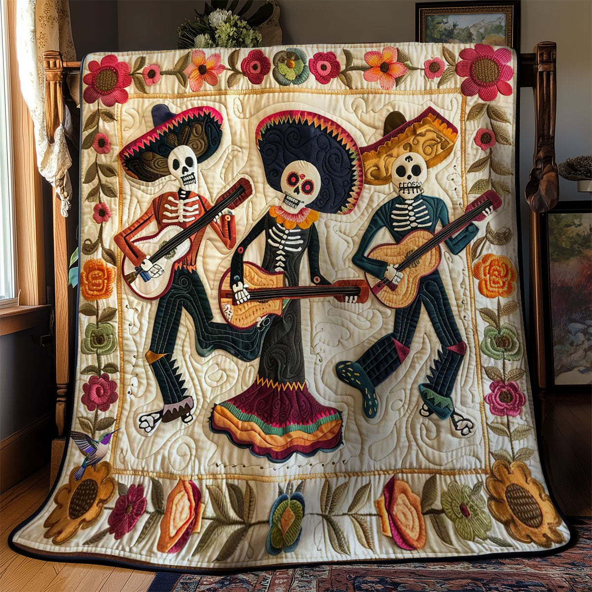 Skeleton Serenade WN2610011CL Quilt