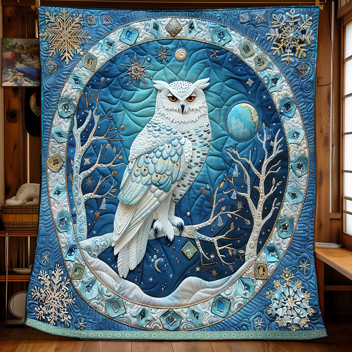 Snowy Owl WP0609039CL Quilt