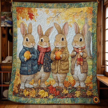 Autumn Rabbit WY1511013CL Quilt