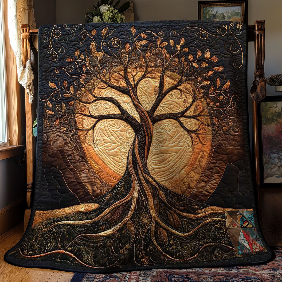 Roots Of Eternity WN1212007CL Quilt