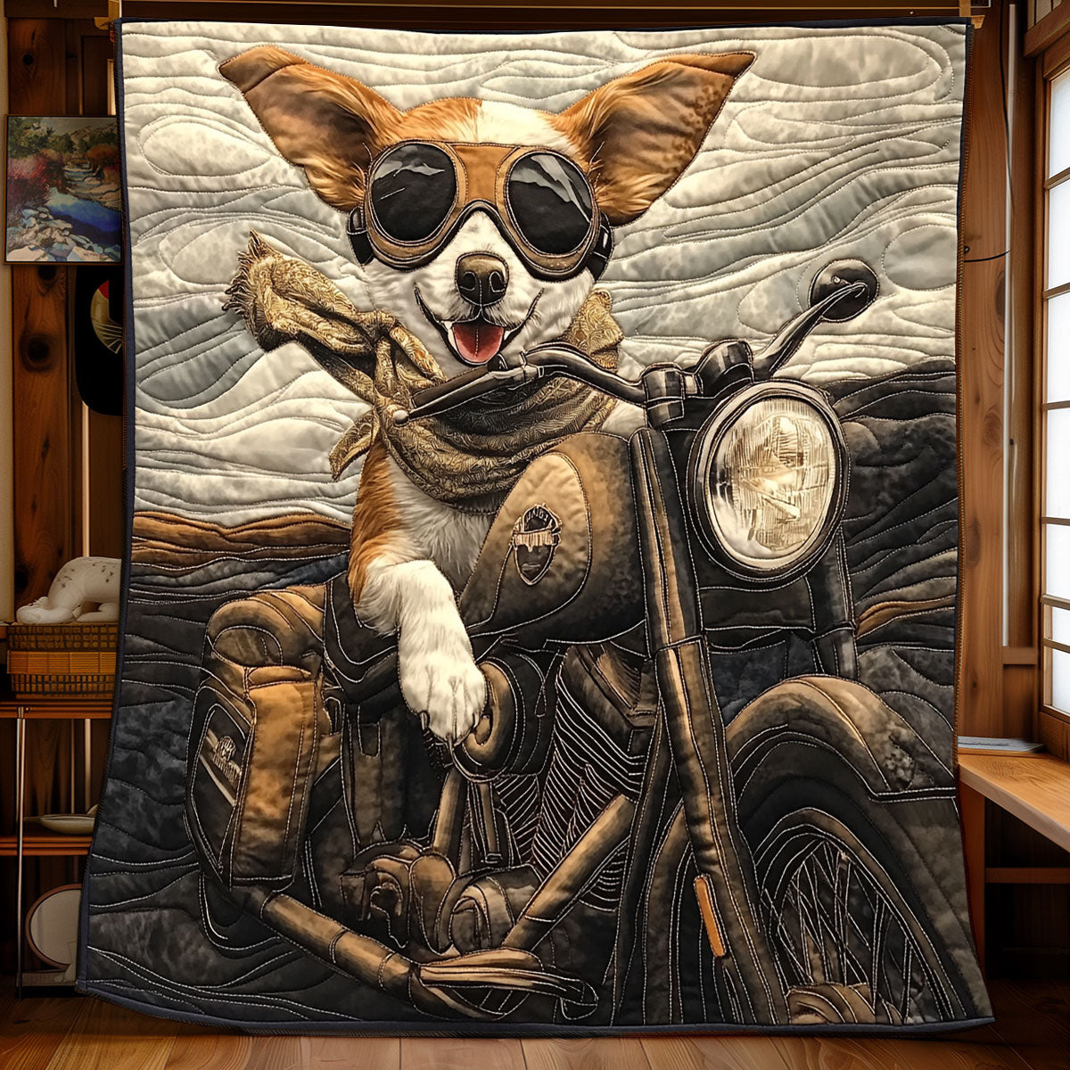Speedy Corgi XB2802017CL Quilt