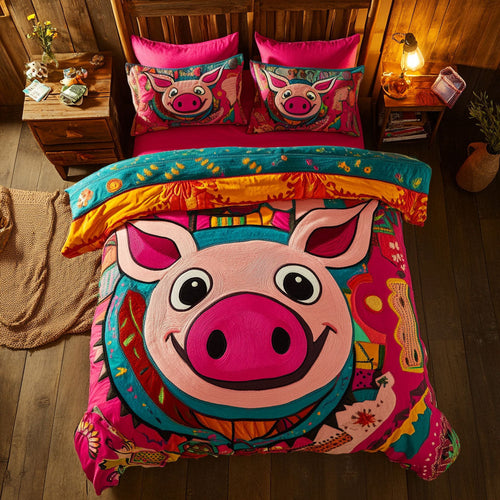 Happy Pig WN0110025CL Duvet Cover Set