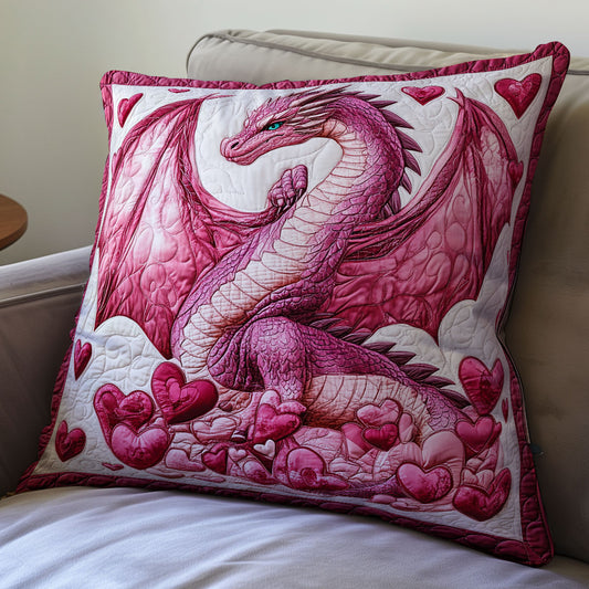Pink Dragon WX1612087CL Quilt Pillow Case