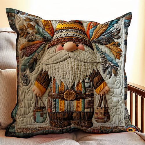 Native American Gnome WY0911045CL Quilt Pillow Case