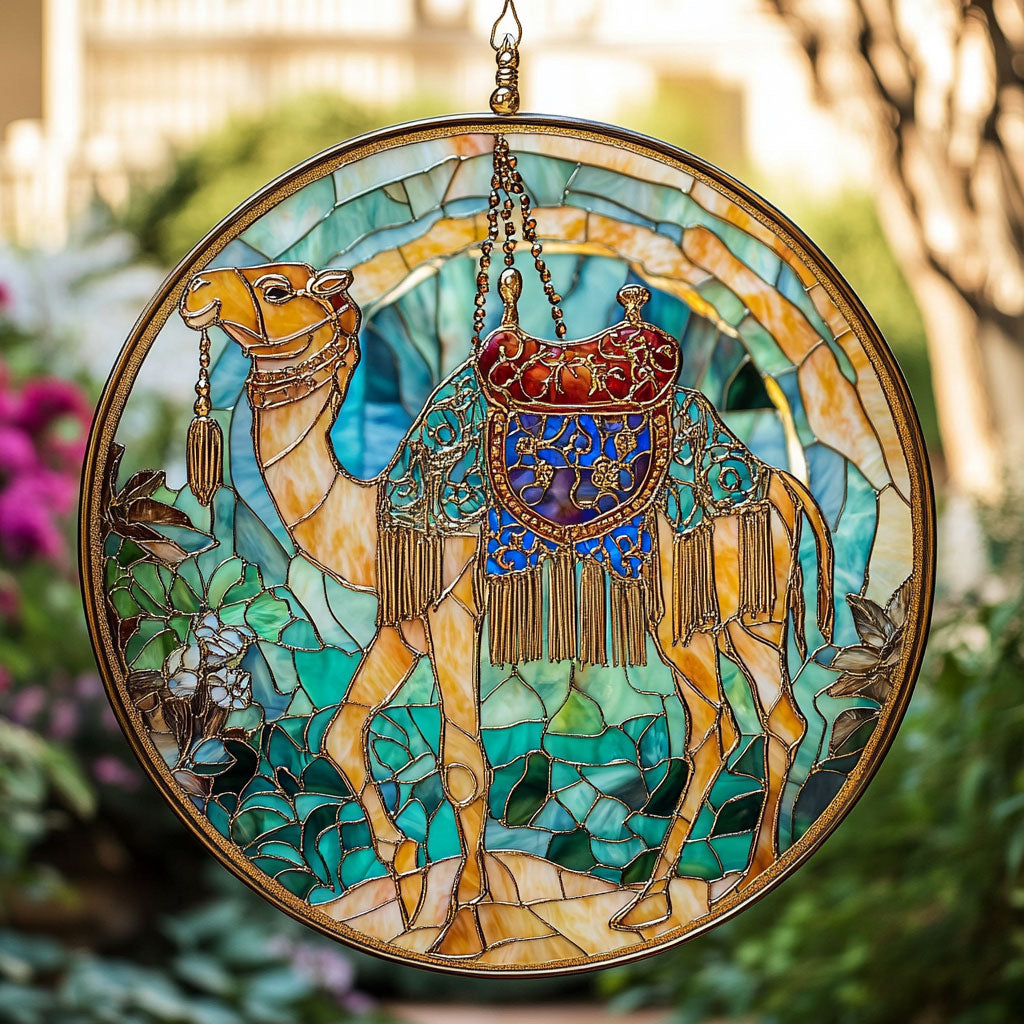 Camel Portrait WY1401007CL Suncatcher