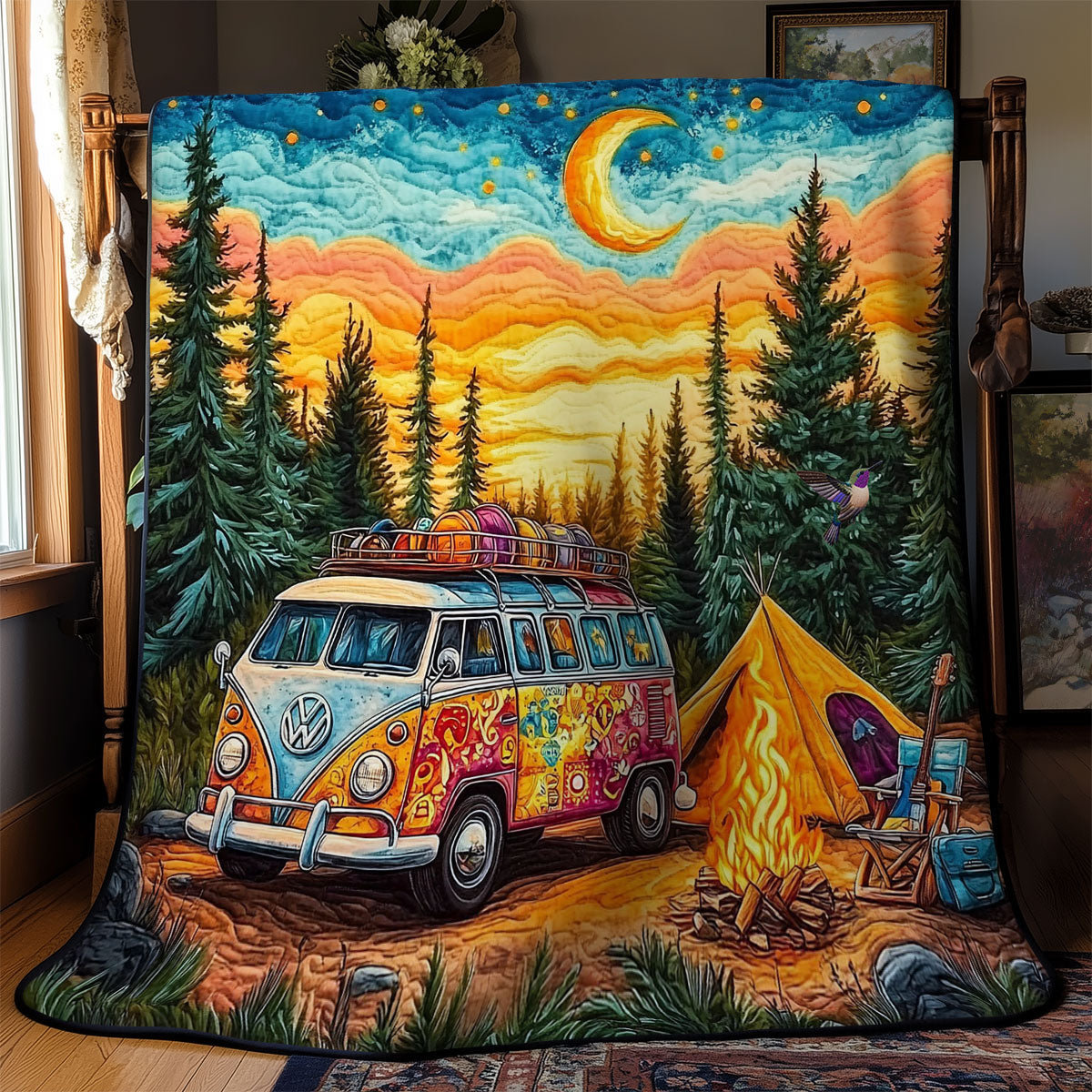 Sunset Camping WY2511026CL Quilt