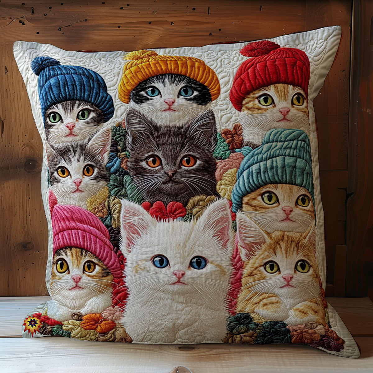 Winter Cat WY0612098CL Quilt Pillow Case