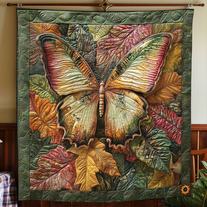 Leaves Butterfly WY1511020CL Quilt