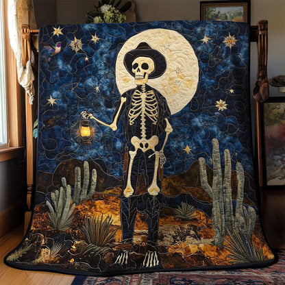 Mystic Skeleton Cowboy WN0411039CL Quilt