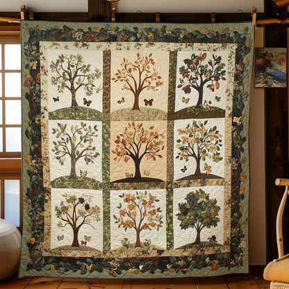 Tree In Natural WY1302057CL Quilt