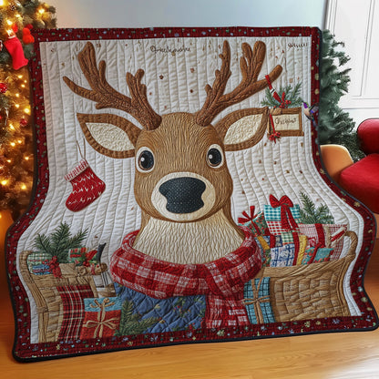 Christmas Reindeer WY1311016CL Quilt