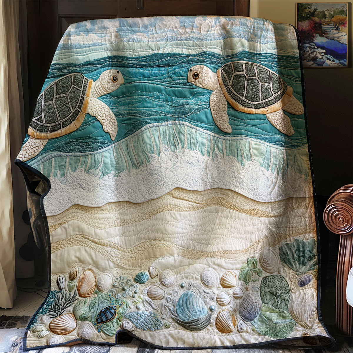 Sea Turtle WJ2112031CL Quilt