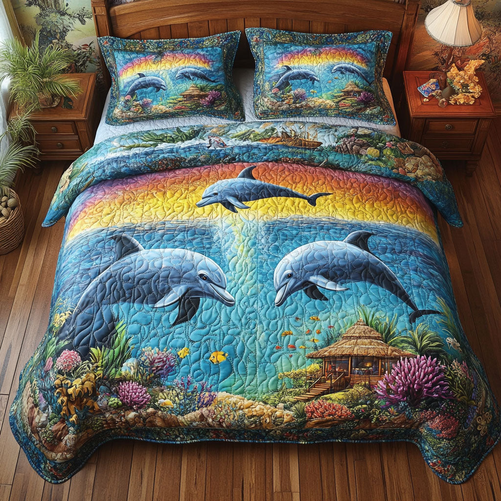 Dolphin Ocean WT2702041CL Duvet Cover Set
