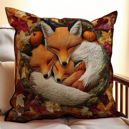 Sleeping Fox WY0612095CL Quilt Pillow Case