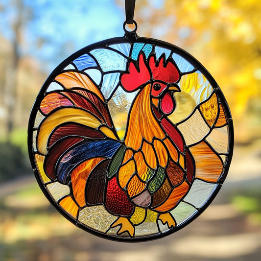 Rooster WY2202197CL Suncatcher