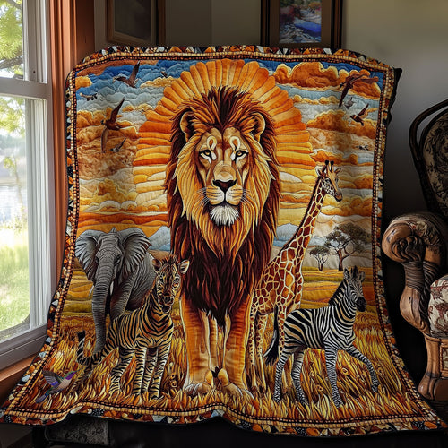 Madagascar Wild Animal WY1911106CL Quilt