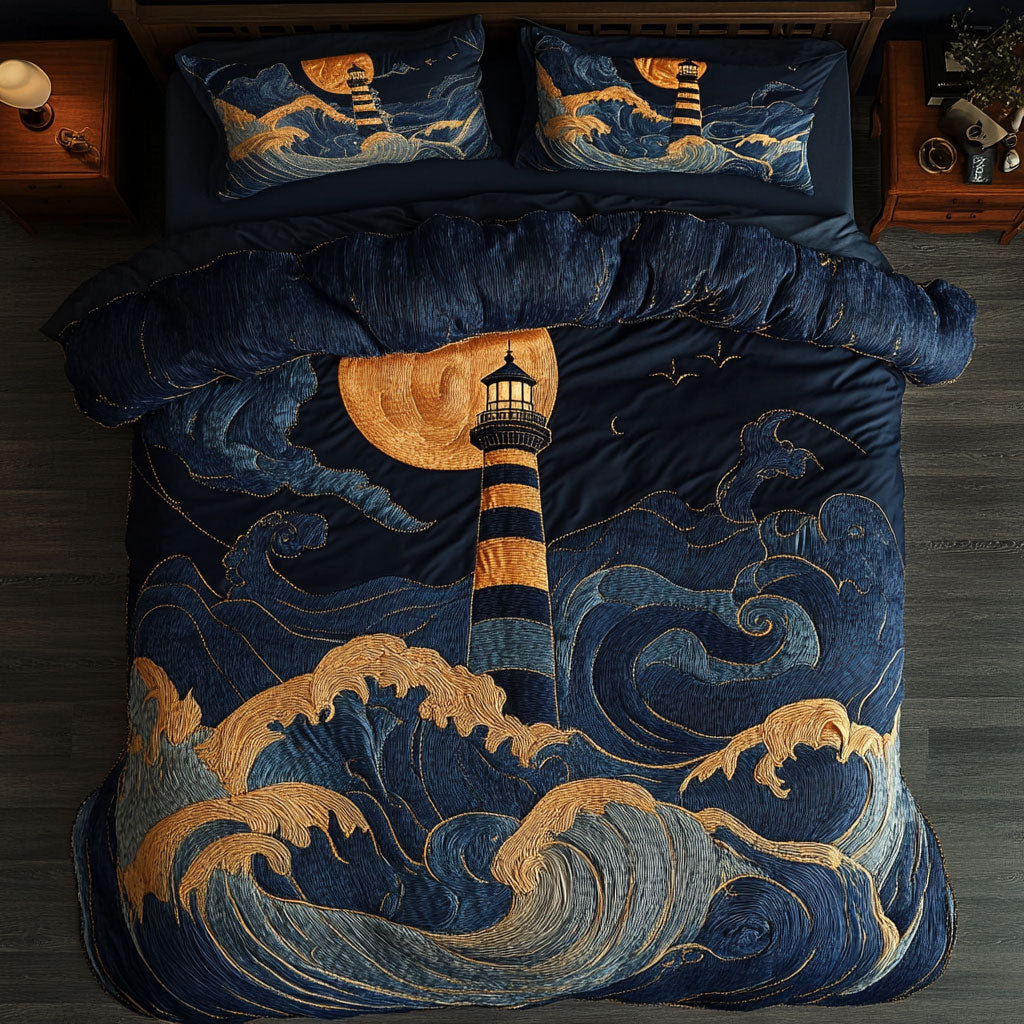 Moonlit Waves CP3004052CL Duvet Cover Set