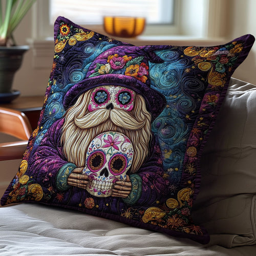 Mexican Death Style Gnome WY0101058CL Quilt Pillow Case