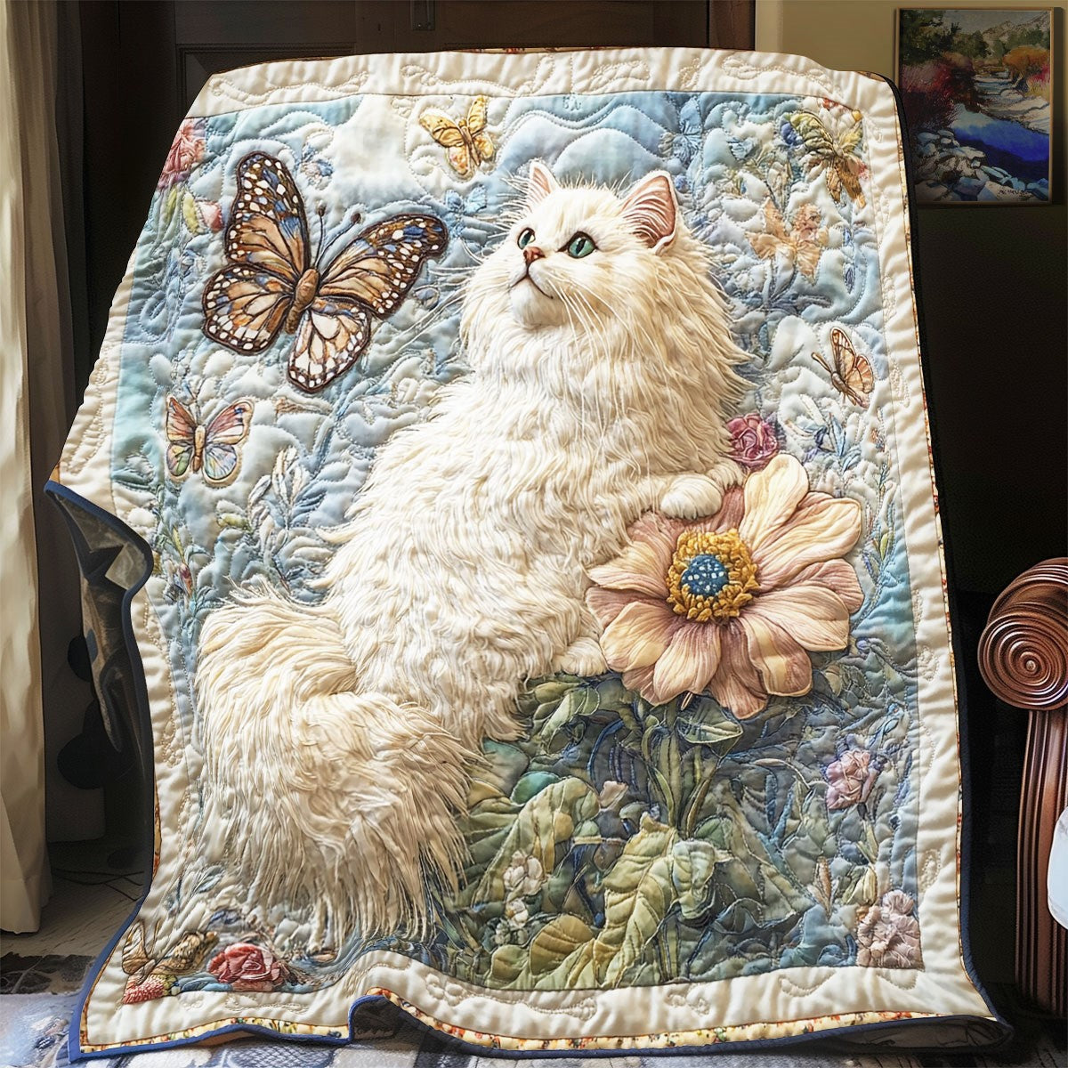 Cat’s Garden XB2702031CL Quilt