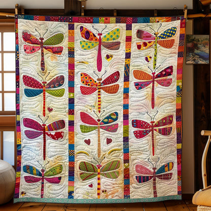 Patchwork Dragonflies WJ2809014CL Quilt