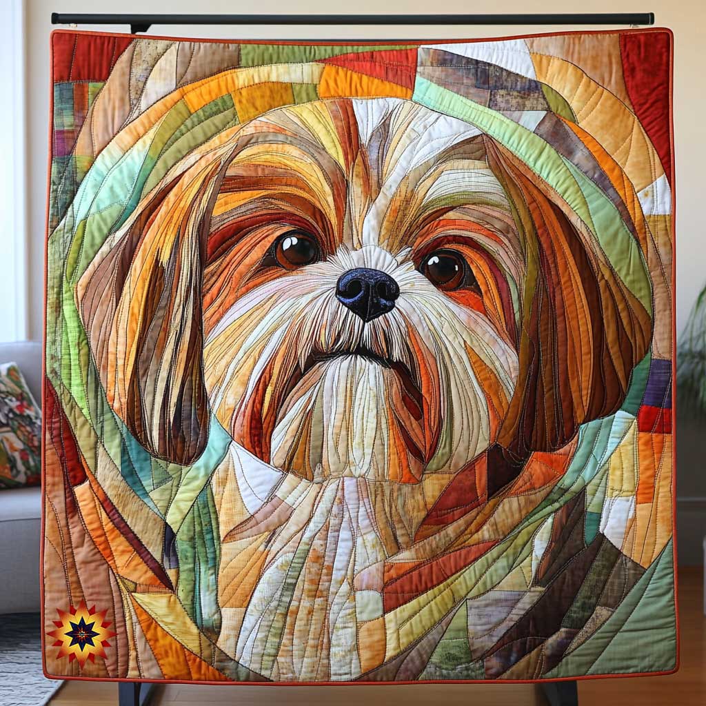 Cute Shih Tzu WP2811020CL Quilt