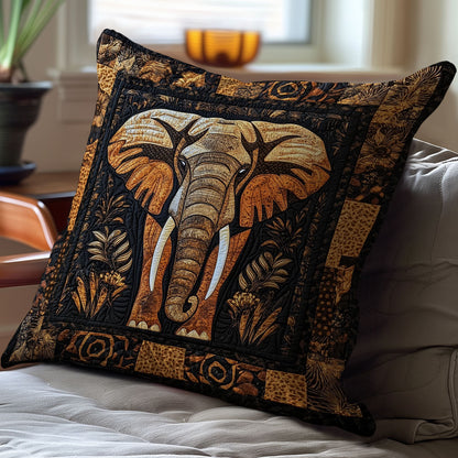 African Elephant WJ0411032CL Quilt Pillow Case